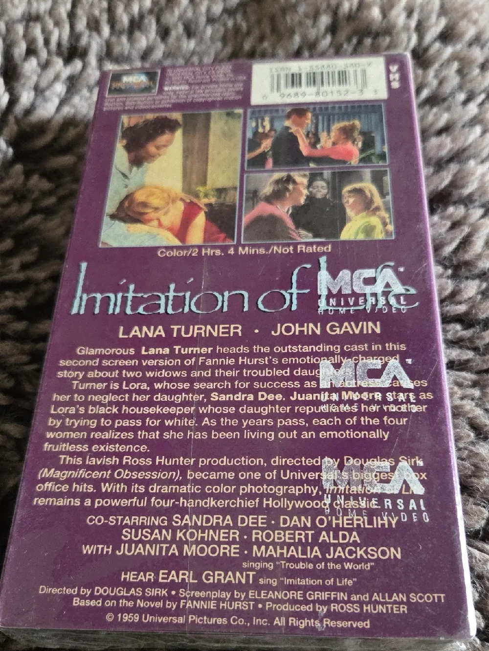 Imitation of Life VHS – Vintage Classic Film – NEW SEALED
